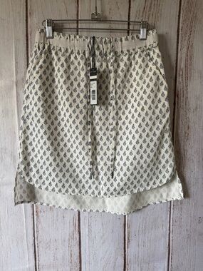 Max Jeans Osaka Tencel Printed High-Low Skirt 100% Tencel Size 4 NWT